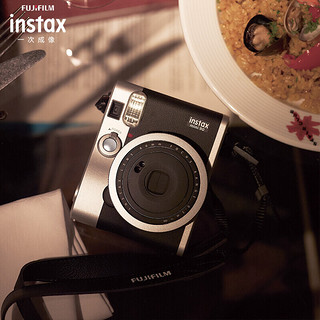 富士 INSTAX 拍立得 一次成像相机 mini90 黑色