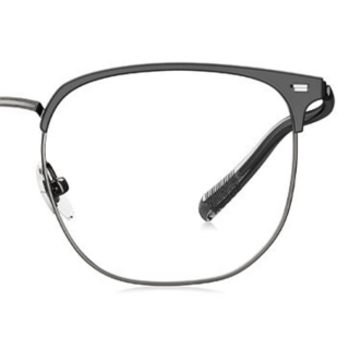 BOLON 暴龙&ZEISS 蔡司 BJ7130 枪色合金眼镜框+视耐特系列 1.67折射率 非球面镜片