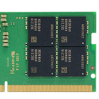 SAMSUNG 三星 DDR5 4800MHz 笔记本内存 普条 绿色 8GB M425R1GB4BB0-CQK