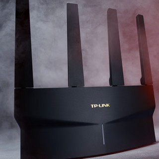 TP-LINK 普联 XDR5410易展版·玄鸟 双频5400M 千兆Mesh无线路由器 黑色