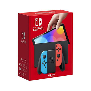 Nintendo 任天堂 一早看下有没有货：Nintendo 任天堂 Switch NS掌上游戏机 红蓝手柄 长续航 日版