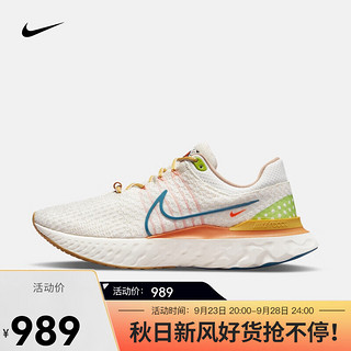 耐克 男子跑步鞋 NIKE REACT INFINITY RUN FK 3 DV1744-141 40