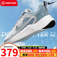 NIKE 耐克 官方舰店男鞋 新款运动鞋子DOWNSHIFTER 12轻便缓震跑步鞋透气休闲鞋跑鞋 DD9293/浅烟灰/金属灰/店长推荐 40