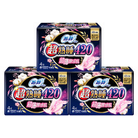 Sofy 苏菲 420mm超长夜用卫生巾 12片