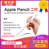 Apple 苹果 Pencil苹果原装二代手写笔适用18/20/21款