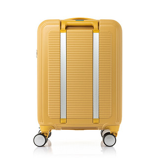 美旅 箱包美旅男女行李箱超轻密码箱子万向轮旅行箱2:8分区箱20英寸HO2黄色