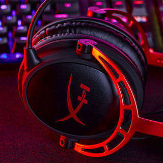 HYPERX 极度未知 阿尔法 耳罩式头戴式无线耳机 黑色