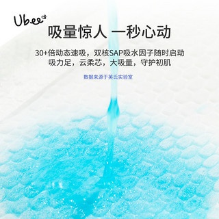 幼蓓(Ubee) 花息系列 拉拉裤 短裤式成长裤 轻薄似羽 干爽透气 花息 乐友 XXL 28片（≥15kg）