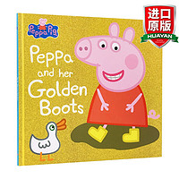 英文原版 佩奇和她的金色靴子Peppa Pig Peppa and Her Golden Boots 全英文版
