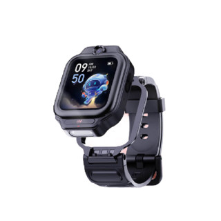 作业帮 X9 4G版 智能手表 1.6英寸 黑色表盘 黑色硅胶表带（北斗、GPS）