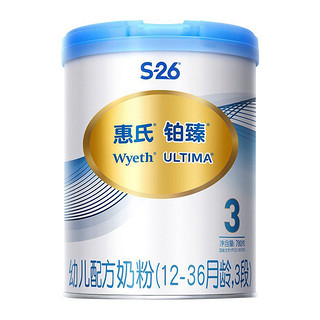 Wyeth 惠氏 S-26铂臻系列 幼儿奶粉3段 780g