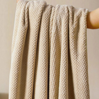 SANLI 三利 浴巾 70*140cm 285g 菠萝格 浅咖色