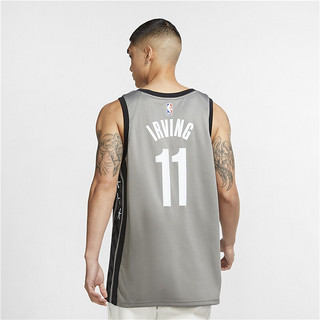 AIR JORDAN Jordan NBA Swingman Jersey 2020赛季布鲁克林篮网队 男子篮球球衣 CV9469-008 黑钢灰色 XL