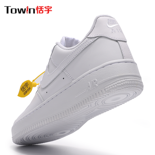 NIKE耐克小白鞋空军一号AF1男女高低帮休闲全白板鞋315122 314192（40、845052-100）