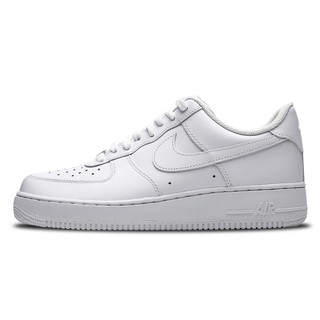 NIKE耐克小白鞋空军一号AF1男女高低帮休闲全白板鞋315122 314192（40、845052-100）