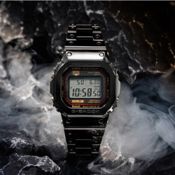 CASIO 卡西欧 G-SHOCK MR-G “极"系列 男士太阳能六局电波腕表 MRG-B5000B-1DR