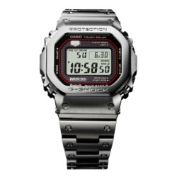 CASIO 卡西欧 G-SHOCK MR-G “极"系列 男士太阳能六局电波腕表 MRG-B5000D-1DR