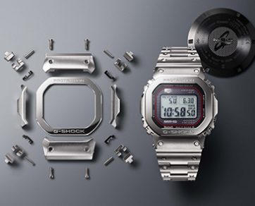 CASIO 卡西欧 G-SHOCK MR-G系列 43.2毫米太阳能电波腕表 MRG-B5000D-1