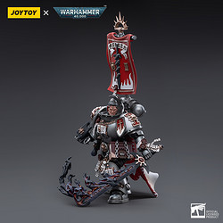 JOYTOY 暗源 战锤40K 灰骑士 克罗堡主 1:18可动模型