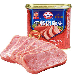 MALING 梅林B2 上海特产梅林清蒸猪肉罐头食品即食口粮550g