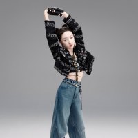 d'zzit 女士款短款西装外套 3D1F5146A
