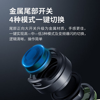 纳丽德（NEXTORCH） E51C高亮强光手电筒1600流明户外手电EDC便携小直筒 E51C（1*18650电池2600mAh）