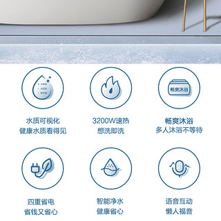 Midea 美的 储水式家用低耗节能 WIFI智控 一级能效电热水器F8032-M8(HE)