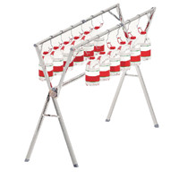 惠寻 折叠式落地晾衣架