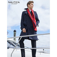 NAUTICA 诺帝卡 商务休闲纯色大衣外套 NFYS050336
