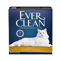 PLUS会员：EVER CLEAN 铂钻 金标 膨润土猫砂 10.2kg