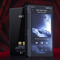 FiiO 飛傲 M11S 音頻播放器 黑色（3.5mm、WiFi平衡）