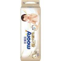 moony 极上通气系列 婴儿纸尿裤 XL42片