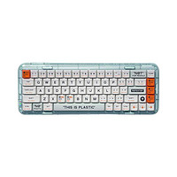 MelGeek MOJO68 68键 2.4G蓝牙 多模无线机械键盘 Plastic 佳达隆白Pro轴 RGB