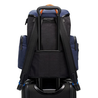 TUMI 途明 Harrison系列 男士双肩包 06602025DNVY 黑/海军蓝 中号