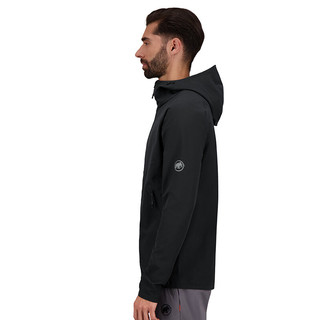 MAMMUT 猛犸象 Macun SO Hooded 男子软壳衣 1011-00791 黑色 XXL