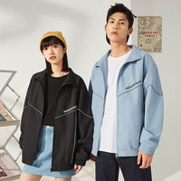 情侣装宽松立领风衣男外套潮牌女式外套男士风衣