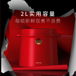 小米有品 URBAN SPLASH智能低糖电饭煲家用多功能电饭锅2L 养生米汤分离减糖34%