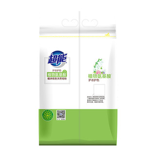 超能 炫彩馨香 天然皂粉 绿色风铃草香