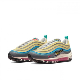 NIKE 耐克 大童鞋22夏款AIR MAX 97(GS)子弹气垫运动休闲鞋DN4381-001