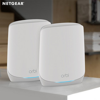 NETGEAR 美国网件 Orbi RBK762 千兆网口 分布式路由器 白色 两个装