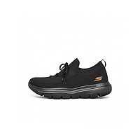 SKECHERS 斯凯奇 Go Walk Evolution Ultra 男子休闲运动鞋 216182/BKOR 黑色/橘色 41