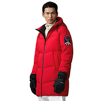 BOSIDENG 波司登 极寒系列 男士中长款羽绒服 B90142033S 亮红 XL