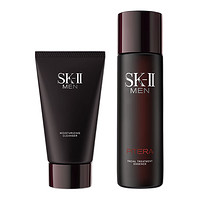 SK-II 男士神仙水230ml+氨基酸洗面奶120g护肤品套装sk2化妆品生日礼物