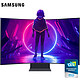  SAMSUNG 三星 S55BG970NC 55英寸Mini LED显示器（3840*2160、165Hz、1000R、HDR2000）　