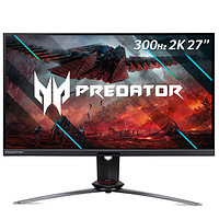 acer 宏碁 XB273U KF 27英寸 IPS FreeSync 显示器（2560×1440、300Hz、90%DCI-P3、HDR600、Type-C 65W）