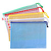 truecolor 真彩 C21101 塑料拉链文件袋 A4 蓝色 10个装