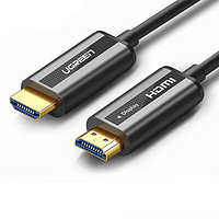 UGREEN 绿联 HD132 HDMI2.0 视频线缆 80米 光纤编制款