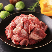 科尔沁 原切筋头巴脑1斤有筋有肉内蒙生鲜牛肉顺丰包邮