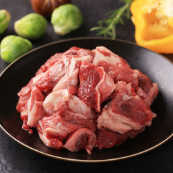 科尔沁 原切筋头巴脑1斤有筋有肉内蒙生鲜牛肉顺丰包邮