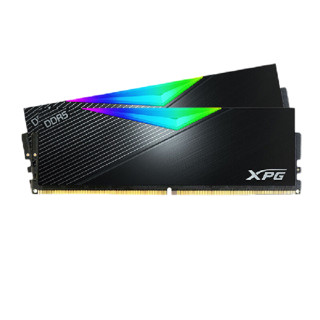 ADATA 威刚 XPG系列 龙耀LANCER DDR5 6000MHz RGB 台式机内存 灯条 黑色 32GB 16GB*2